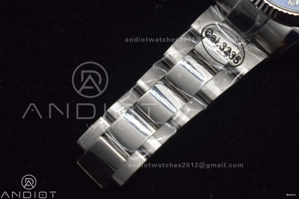 on Oyster Edition 1:1 Diamonds Blue DIWF Steel Bracelet Dial 36 SA3235 904L DateJust Best 0415